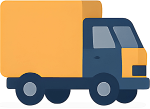 Step 5: Das Paket wird vom Versanddienstleister verschickt